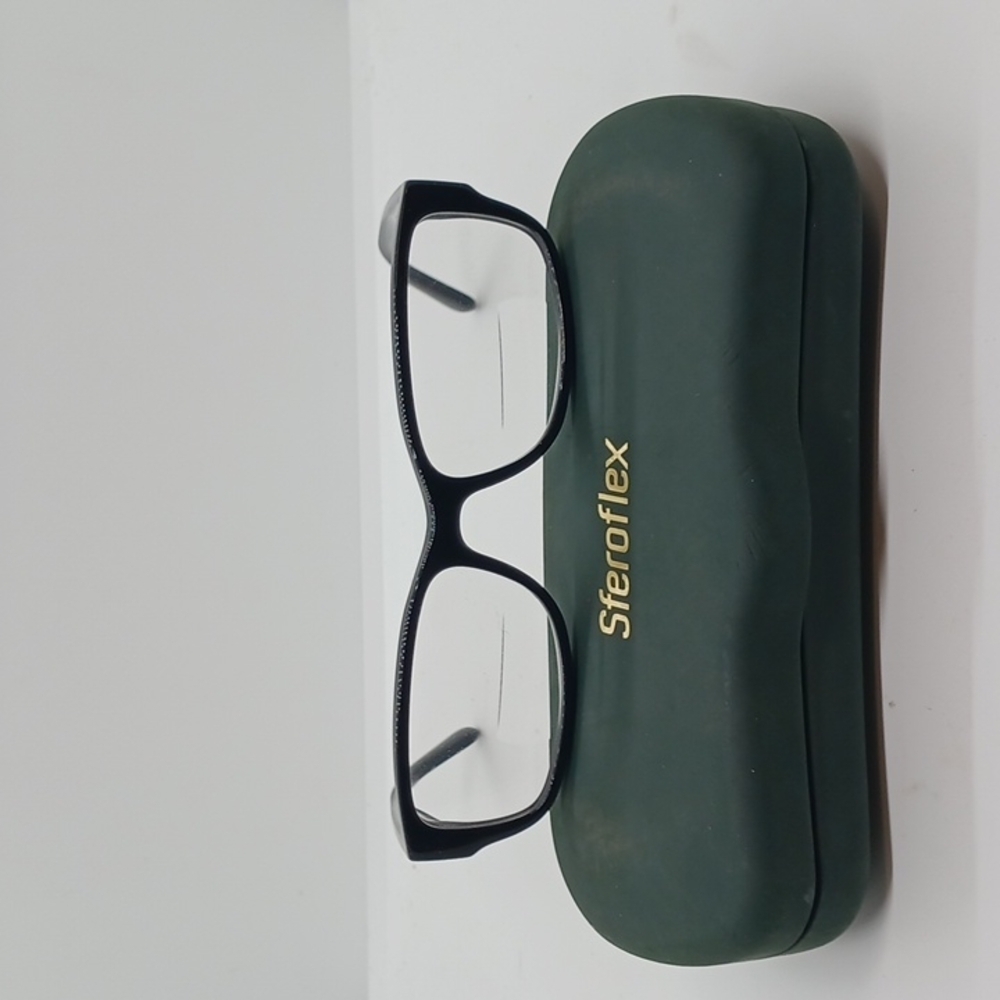 RX-ABLE UNISEX SFEROFLEX EYEGLASS FRAMES 1561 BLACK